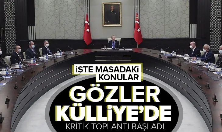 Son dakika: Kritik Milli Güvenlik Kurulu toplantısı başladı! İşte masadaki konular