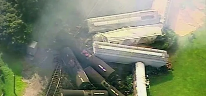 ABD’de tren kazası: 42 yaralı