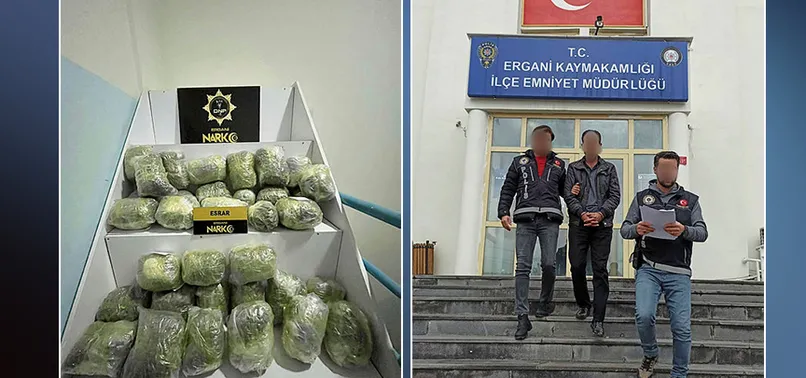 Diyarbakır'da esrar ele geçirildi