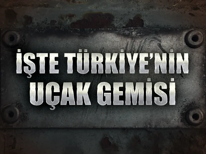 Türkiyenin ilk uçak gemisi TCG Anadolu 2021de hazır!