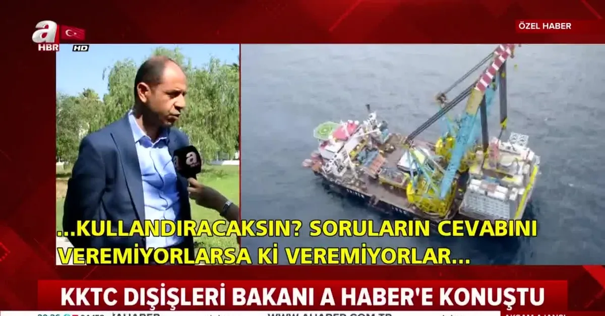 KKTC Dışişleri Bakanı Kudret Özersay'dan 'Kapalı Maraş' açıklaması | Video