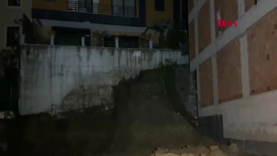 Ordu’da zemini kayan 2 bina mühürlendi