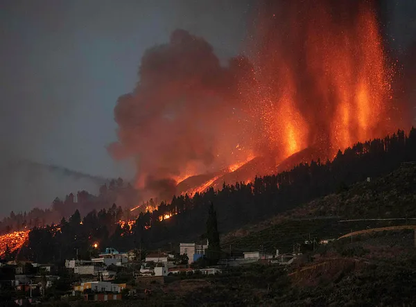 Kanarya Adaları'nda "Cumbre Vieja" paniği! 5 bin kişi için tahliye kararı - 3