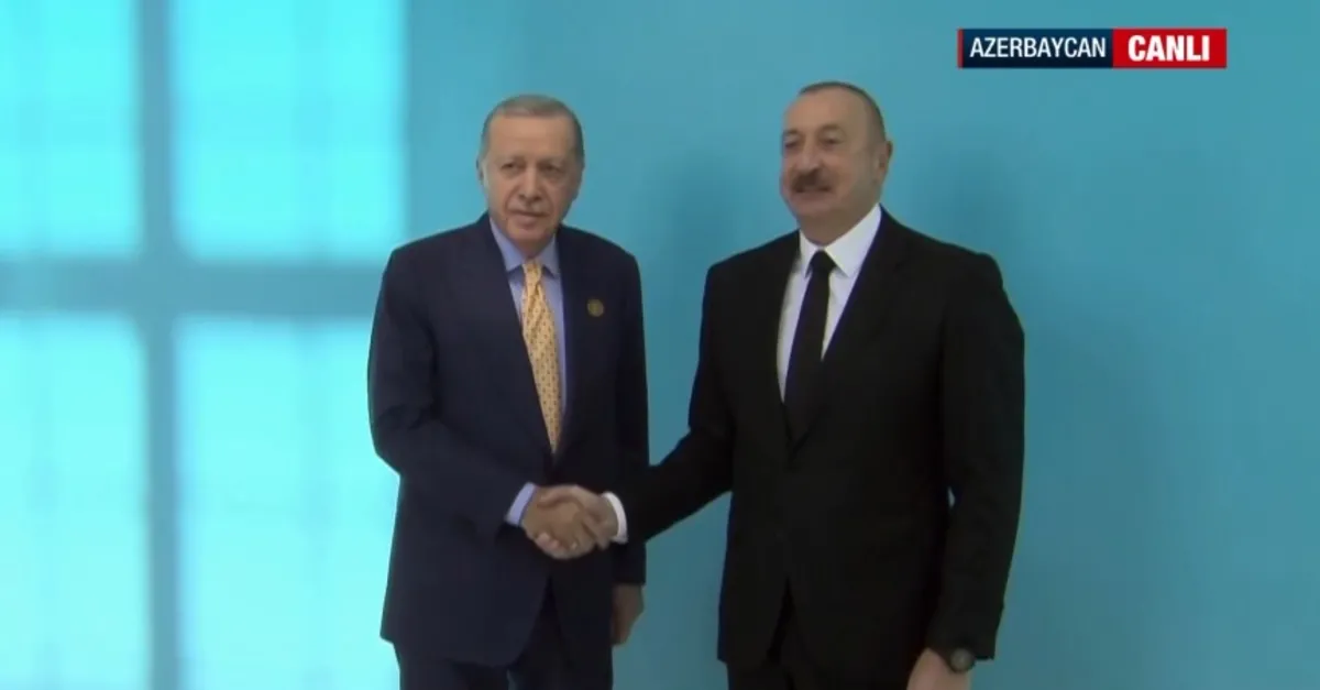 Başkan Erdoğan Azerbaycan'da