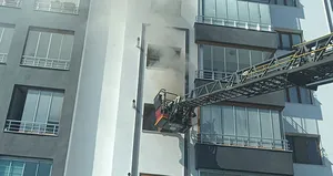 Malatya’da ev yangını