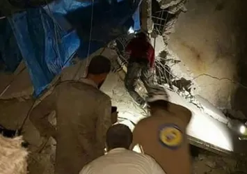 Halep'te okul vuran Rus uçağı Akdeniz'e düştü