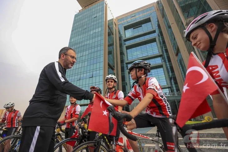 Bakan Kasapoğlu’ndan 3 Haziran Dünya Bisiklet Günü’nde müjde! ’Olimpik veledrom inşaatı tamamlandı’