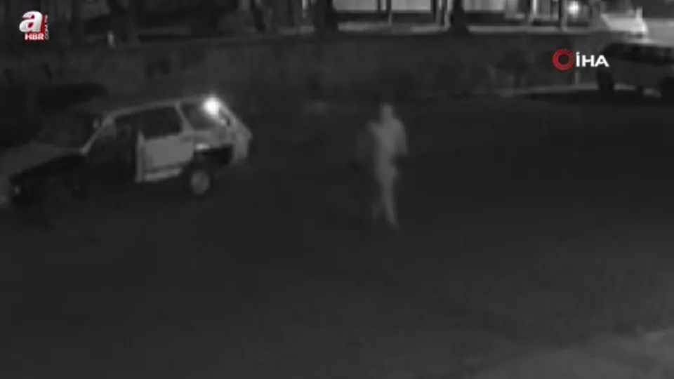 Hırsızı dükkan sahibi karşıladı