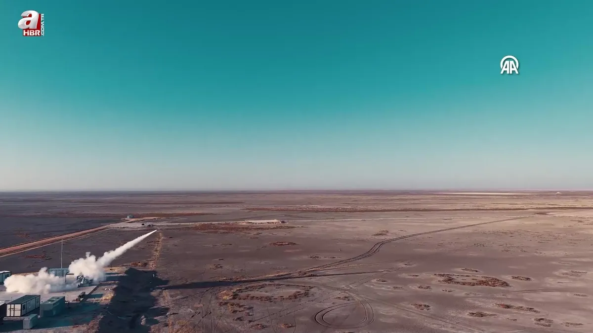 LEVENT Hava Savunma Sistemi ilk hedefini tam isabetle vurdu