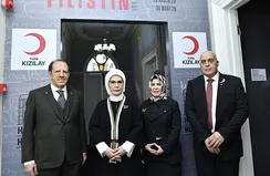 Erdoğan ’Kalanlar’ Filistin Sergisi’nde konuştu