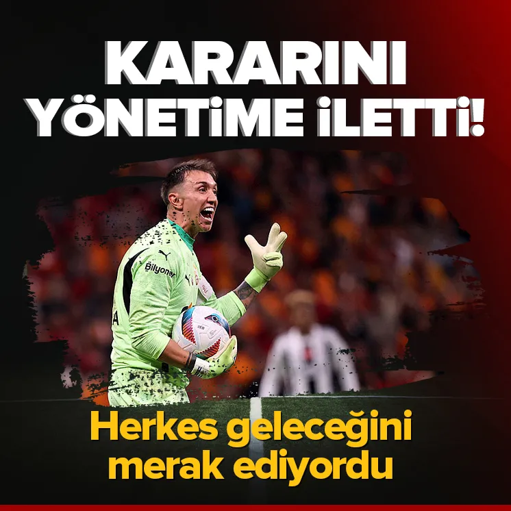 Muslera kararını verdi!