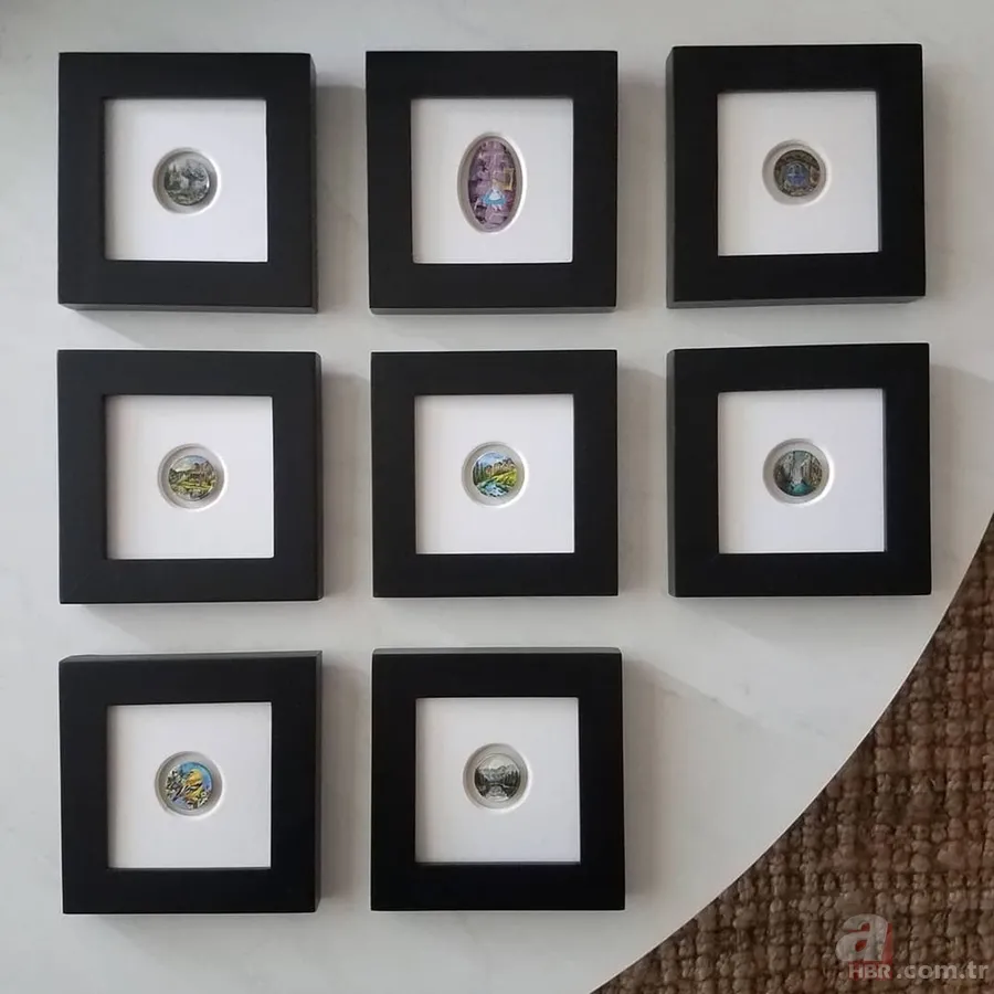 Bozuk para üstünde sanat! Herkes hayran kaldı... 6