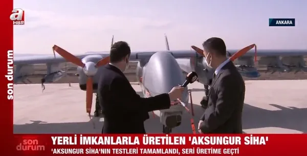 AKSUNGUR İHA testleri geçti seri üretimine başlandı