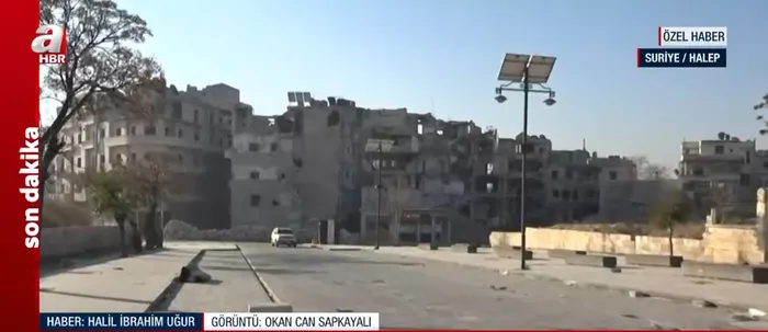 A Haber Tel Rıfat ve Halep İdlib'de! İşte Esad rejiminin çekildiği sokaklar - 1