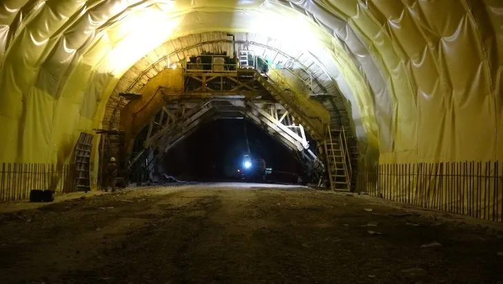 Zigana Tüneli’nde sona doğru! Dünyanın ikinci, Avrupa’nın ve Türkiye’nin en uzun çift tüplü karayolu tüneli olacak