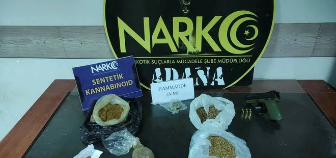 Adana’da uyuşturucu operasyonu: 4 zanlı tutuklandı