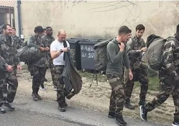 Salih Uçan askeri kampta!