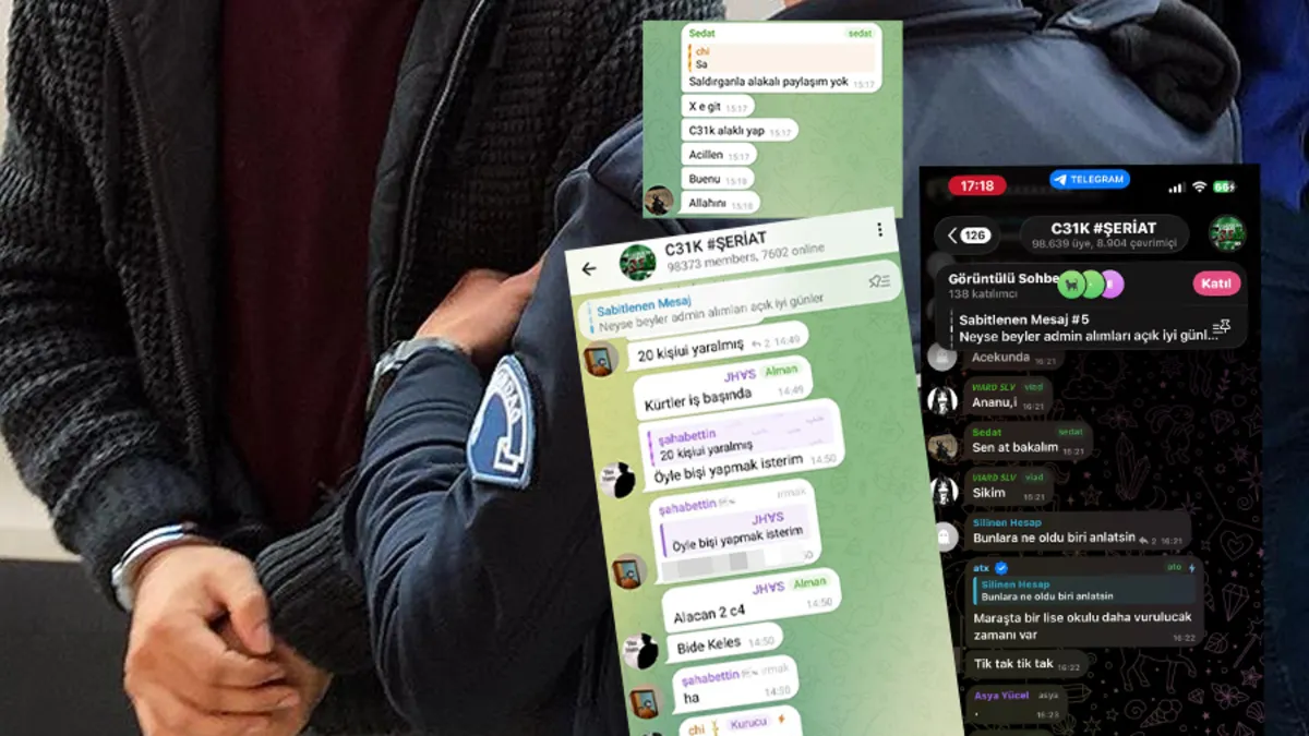 Okul saldırısı sonrası C31K grubundan skandal paylaşım: Karakola ve okula saldırı yapacağız