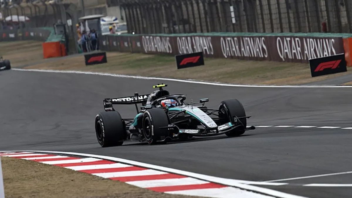 Formula 1'de tarihi gün! Çin Grand Prix'sini Kimi Antonelli kazandı