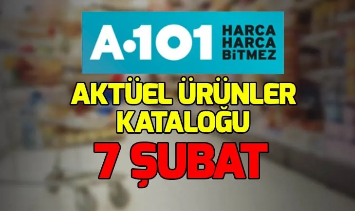 A101 Aktuel Urunler Katalogu 7 Subat Ve Fiyatlari A101 De Indirimli Neler Var