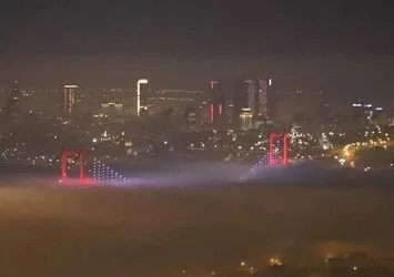İstanbul'da gece yarısı sis! Göz gözü görmedi! Sis neden olur? Sis nasıl oluşur?