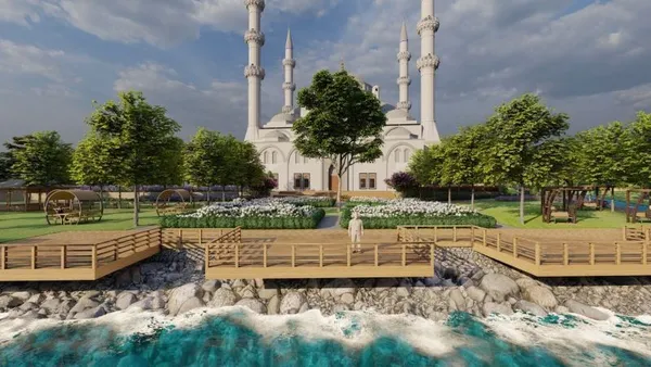 Açılışını Başkan Erdoğan yapacak! Uzunmehmet Camii'nde heyecanlı bekleyiş - 2