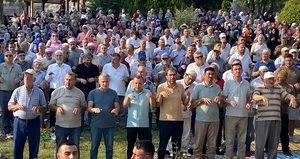 Yangınların devam ettiği Karabük’te yağmur duası