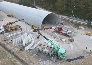 Bolu Dağı Tüneli yenilendi | Heyelan nedeniyle bir süredir trafiğe kapalıydı