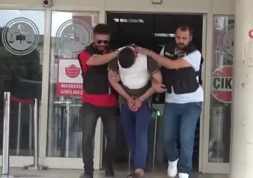 Genç kadını öldüren komşusu çıktı