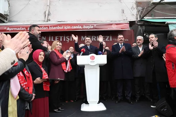 Cumhur İttifakı’nın İstanbul Adayı Murat Kurum CHP ve DEM Parti’yi bombaladı: Hiçbir zaman kirli ittifaklar peşinde koşmadık