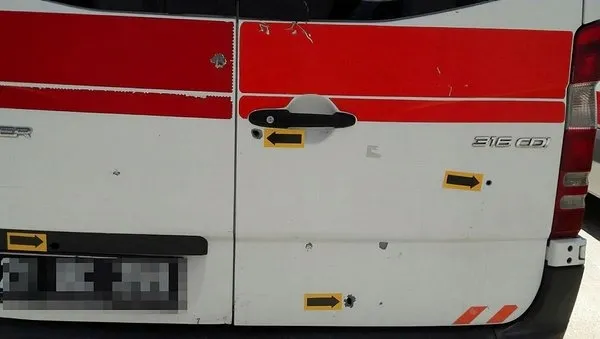 Diyarbakır'da doğum ihbarına giden ambulansa alçak saldırı: Kurşun yağdırdılar - 3