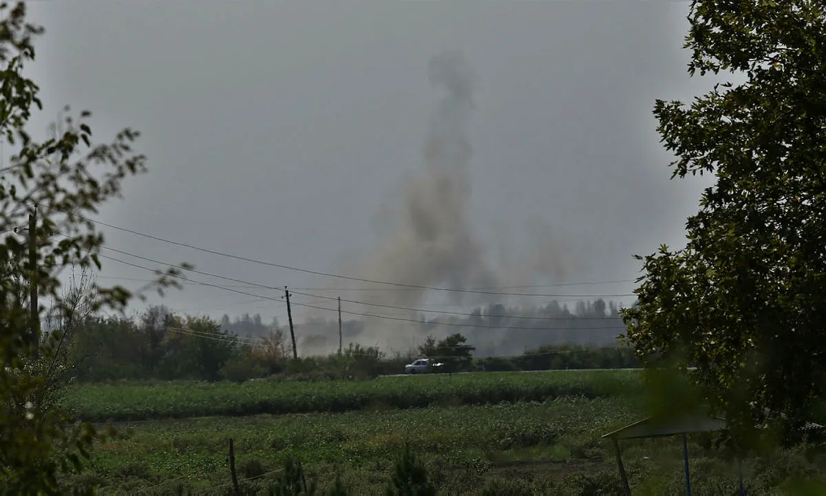 Ermenistan topçuları saldırdı! Gazeteciler son anda kurtuldu