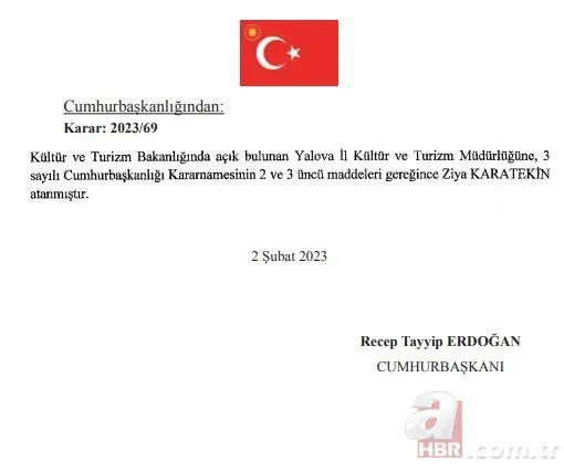 Atama kararları Resmi Gazete’de! Önemli kurumlara yeni isimler! Başkan Erdoğan imzaladı