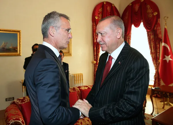 Son dakika: Başkan Erdoğan, NATO Genel Sekreteri Jens Stoltenberg ile görüştü - 3