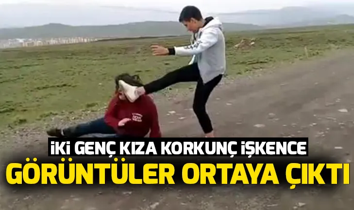 İki genç kıza korkunç işkence! Görüntüler ortaya çıktı...