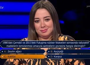 Kim Milyoner’de ters köşe yapan Çernobil ve Fukuşima soru!