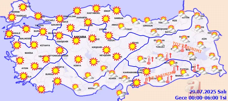 Kavurucu sıcaklar pik yapacak sonra Yağmur Molası: Meteoroloji tarih verdi! Yağış ne zaman başlıyor? İstanbul, Edirne, Adana... 11