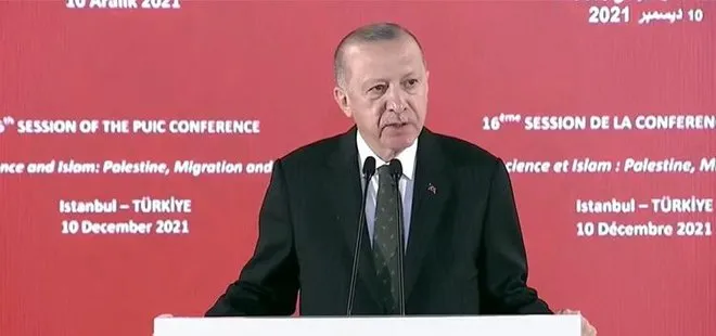 Son dakika: Başkan Erdoğan’dan İslam İşbirliği Teşkilatı Parlamento Birliği Konferansı’nda önemli açıklamalar