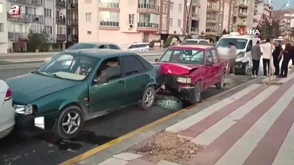 Malatya’da zincirleme kaza: 2 yaralı