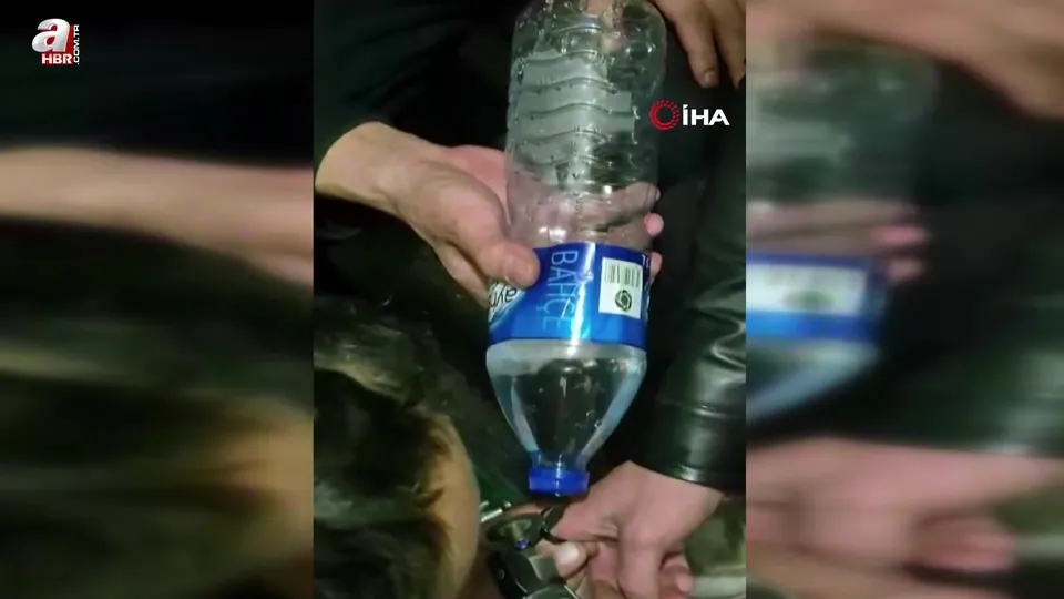 Parmağına sıkışan yüzüğü itfaiye çıkardı