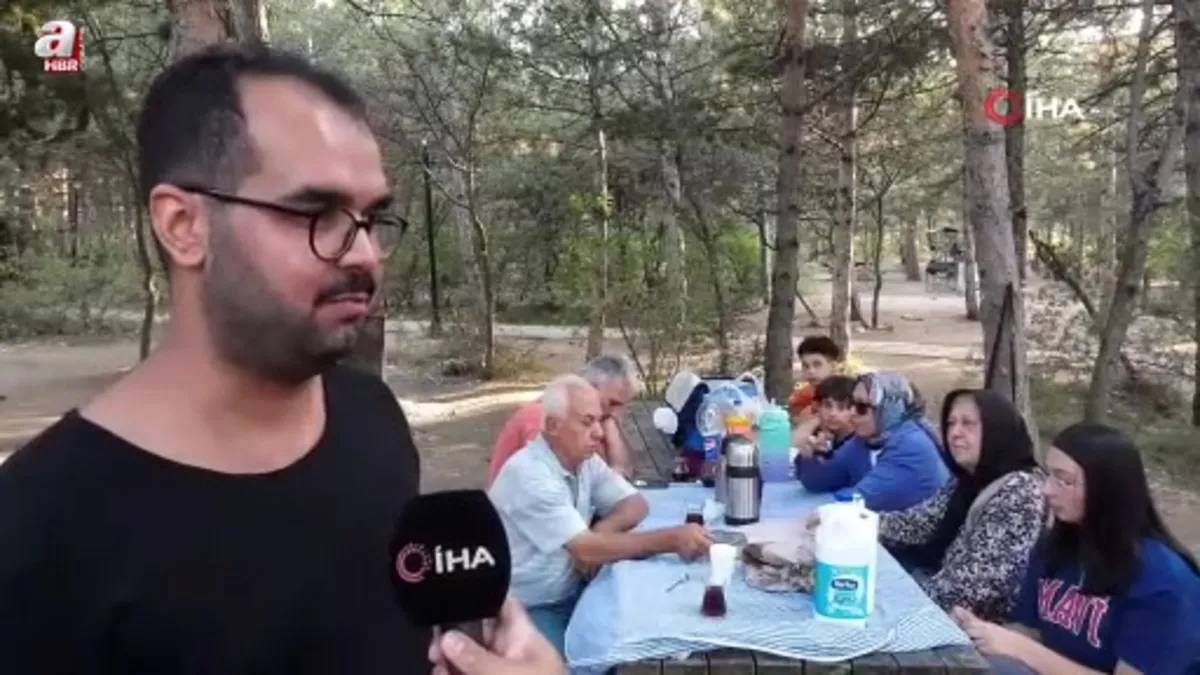 Yozgat Çamlık Milli Parkı’nda ateş yasağı etkili oldu: Vatandaşlar uygulamadan memnun