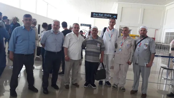 Denizli'den kutsal topraklara yolculuk! İlk hac kafilesi yola çıktı - 1