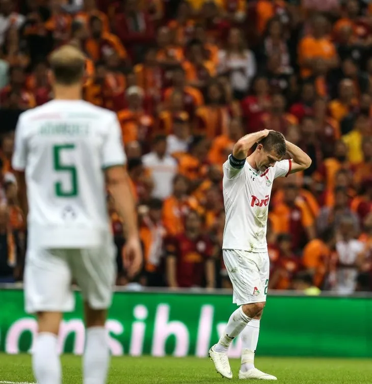 İşte Galatasaray-L.Moskova maçında ekrana yansımayanlar