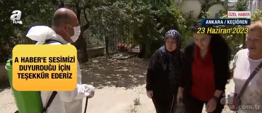 ABB’nin umursamadığı kanalizasyon sorunu A Haber devreye girince çözüldü 12