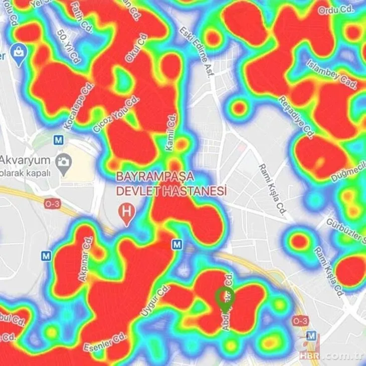 İstanbul’un ilçelerinde koronavirüs risk durumu nasıl? İşte İstanbul’un risk haritası