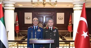 Genelkurmay Başkanı BAE’li mevkidaşını ağırladı