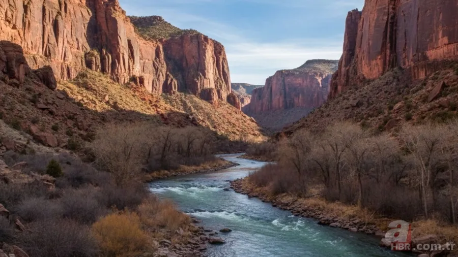 Ters yöne akan nehir gizemi! Jeologlar tersine akışın nedenini ortaya çıkardı 3
