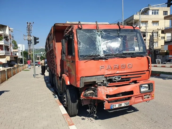 Osmaniye’de freni boşalan kamyon dehşet saçtı: 1 ölü 2 yaralı