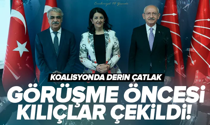 6lı koalisyonda krizin adı HDP!