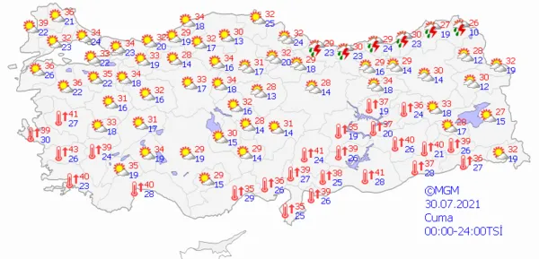 1627228120208.png Meteoroloji'den çok sayıda ile son dakika sağanak yağış ve fırtına uyarısı! İstanbul Ankara İzmir'de bu hafta hava durumu nasıl olacak? - 9